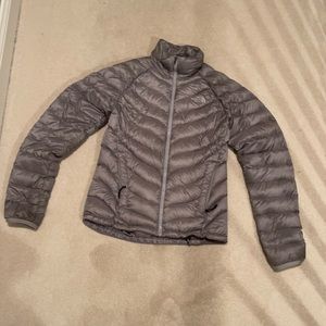 Gray The North Face Jacket. Size XS